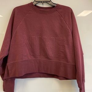 Nike Drifit Crop Sweatshirt Small